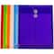 JAM Paper Assorted Plastic Button & String Closure 9.75" x 11.75" Envelopes, 6ct.